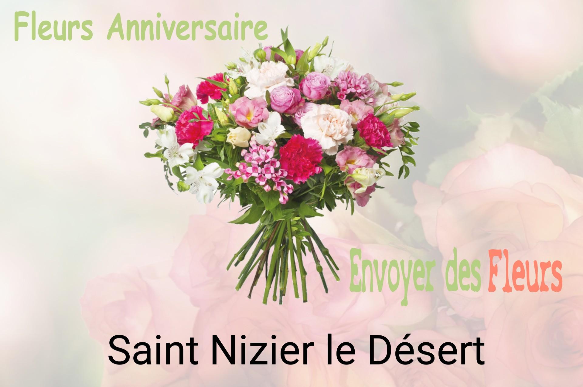 Bouquet de fleurs d’anniversaire livré à Saint-Nizier-le-Désert