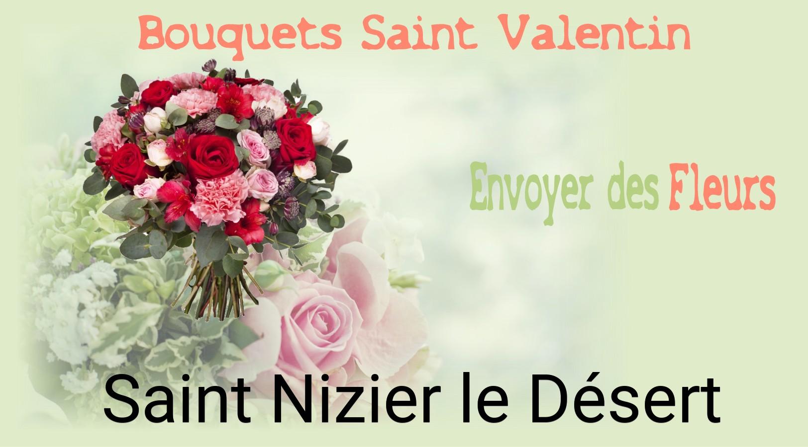 Roses de Saint-Valentin livrées à Saint-Nizier-le-Désert